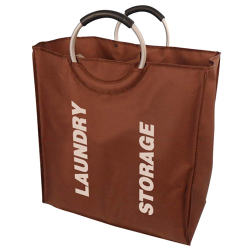 2 sorters laundry bag with alum handle WD3-006