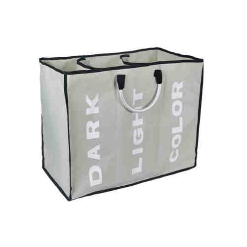 3 sorters laundry bag with alum handle WD3-031