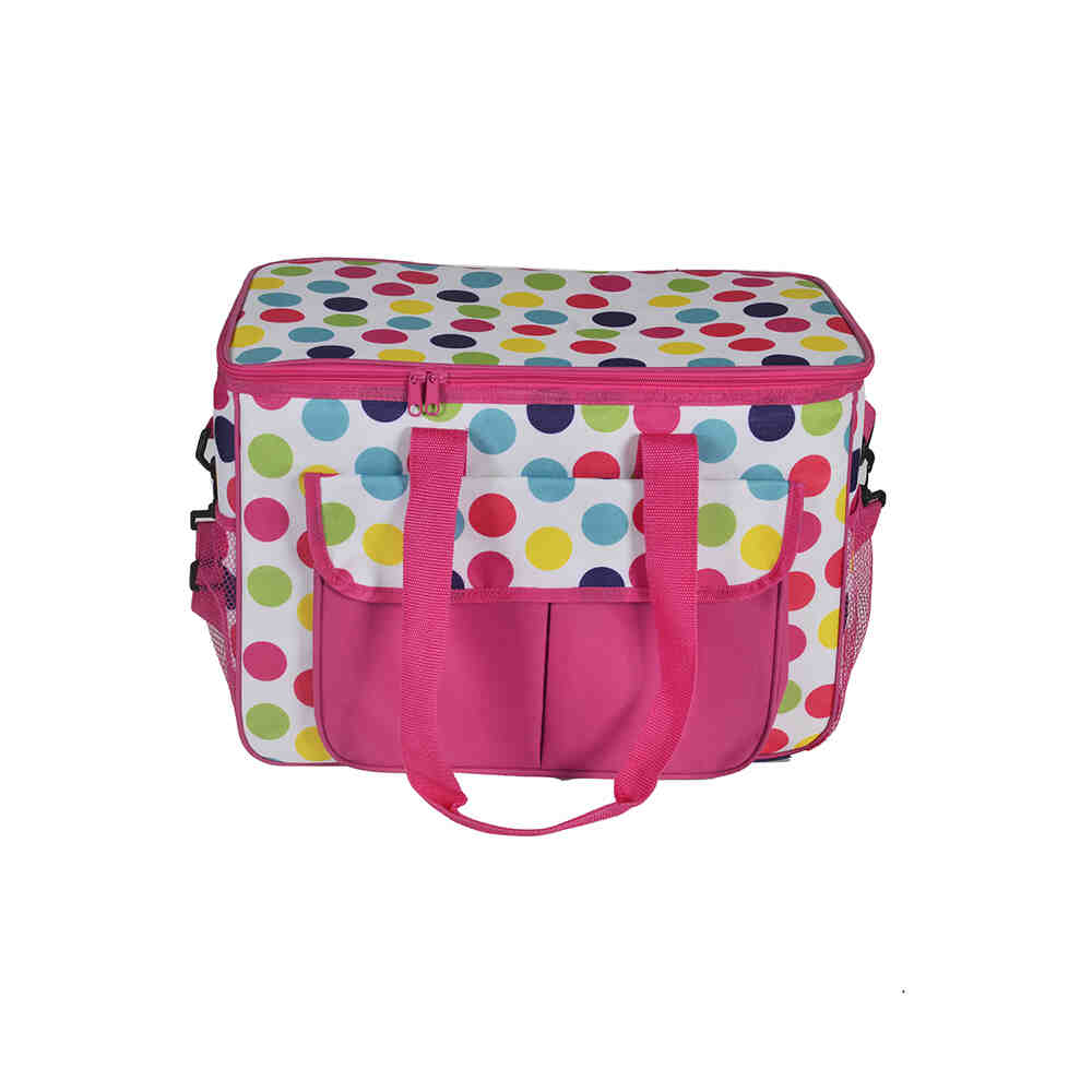 Large capacity multiple function cooler bag with pocket WD2-316